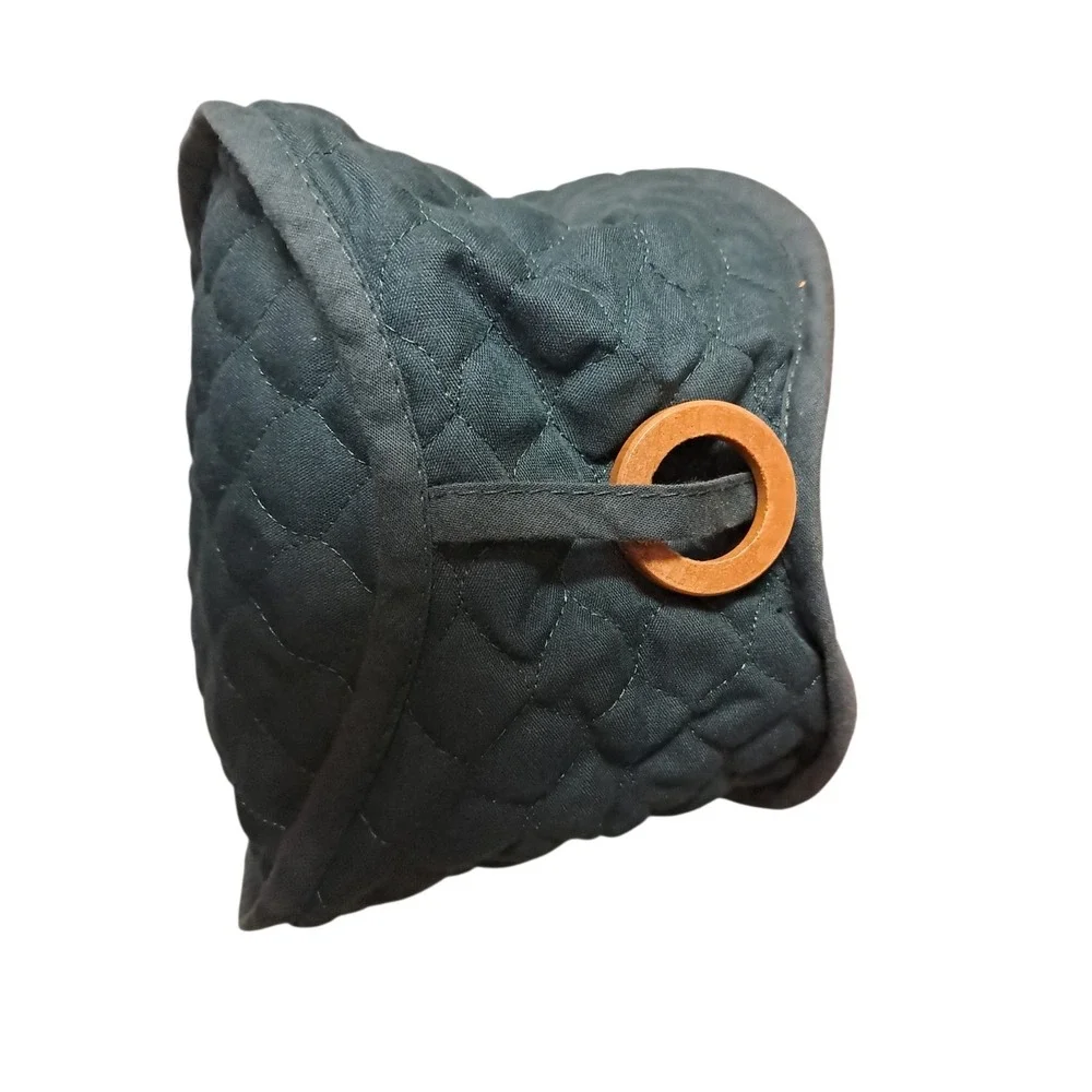 Vintage‎ Hunter Green Quilted 6